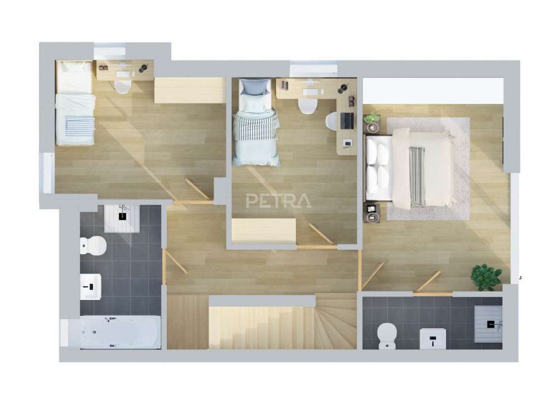 Blliźniak blisko Leszna, 5 pokoi, działka 616 m2-6