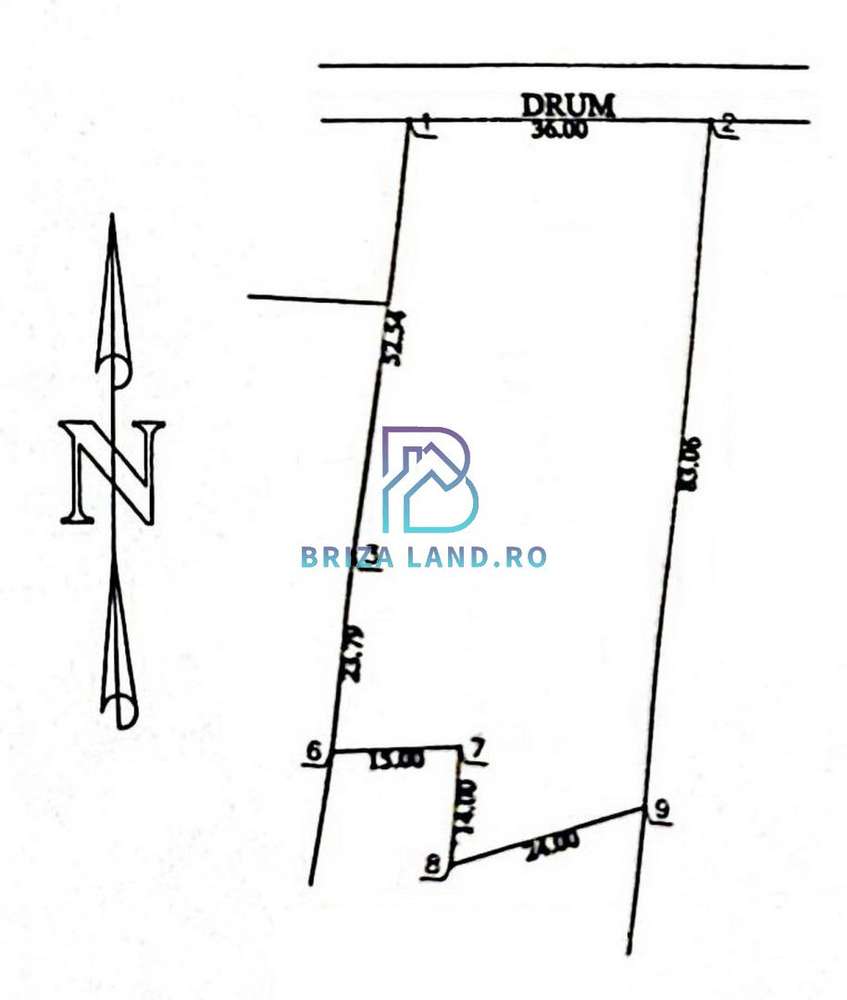 Prahova, orasul Boldesti-Scaeni, satul Seciu, teren 3007mp, d=36m - Imagine principală: 5/8