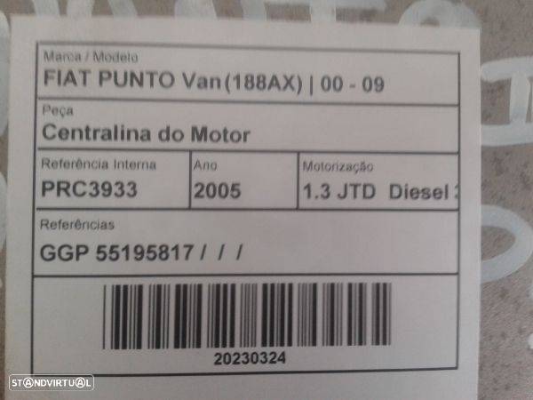 Centralina Do Motor Fiat Punto Van (188_) - 1