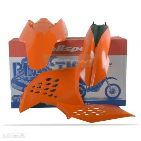 kit plasticos polisport ktm exc 450 / 250 - 1