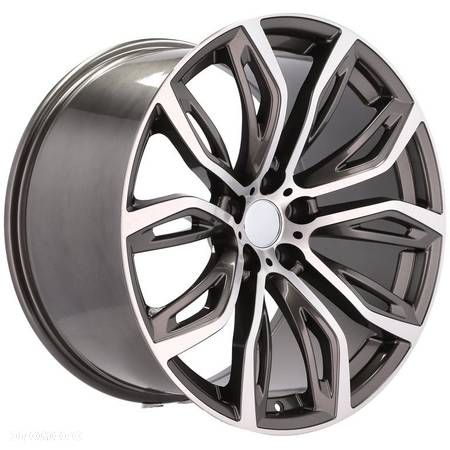 4x Felgi m.in. do BMW 21 5x120 X4 F26 X5 E70 F15 X6 E71 E72 - A5040 (BK510) - 2