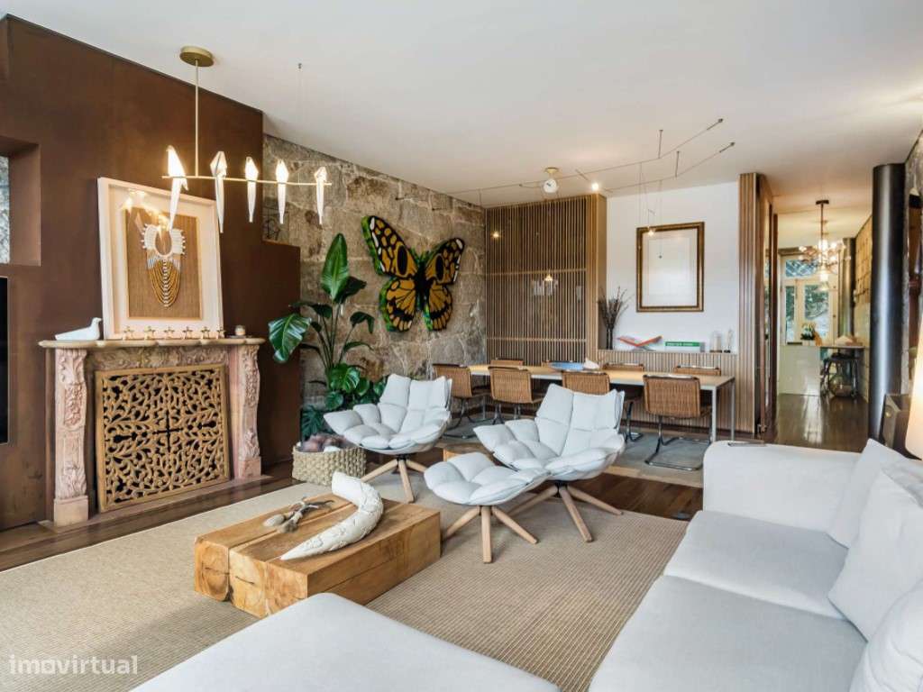 Moradia T4 com vista sobre o rio na baixa do Porto - Grande imagem: 5/25