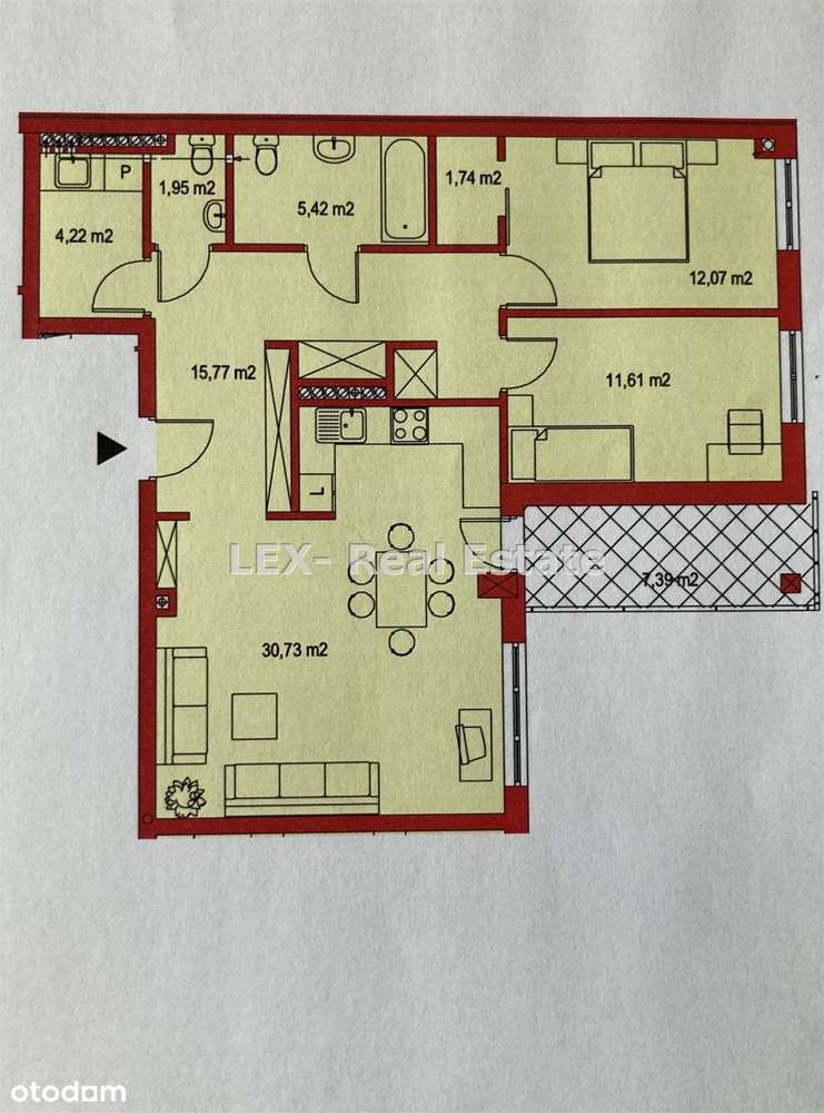 Apartament 83 m2 w ścisłym centrum Pruszkowa.-11