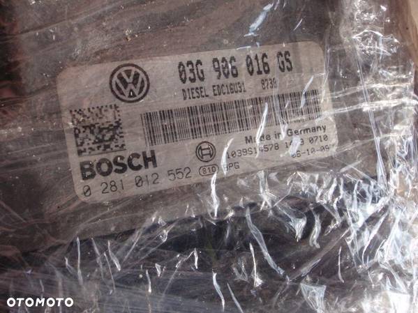 komputer sterownik silnika superb passta b5 audi 1.9 bosch 03g906016gs - 2