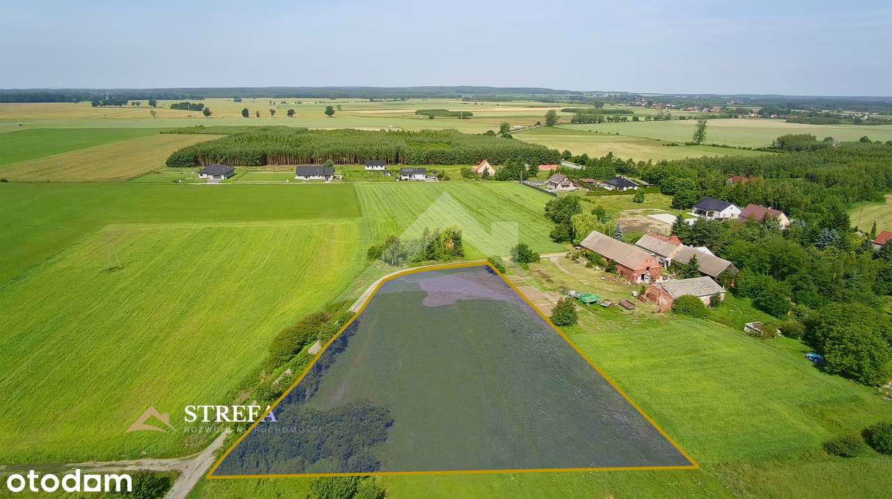 Działka budowlana 1 ha  MPZP, podział 10 działek, pełne uzbrojenie-2