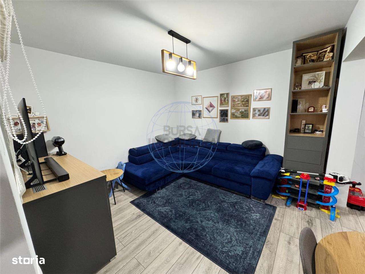 Apartament 3 camere,renovat si mobilat moder, etaj 1,  Stefan cel Mare - Imagine principală: 3/20