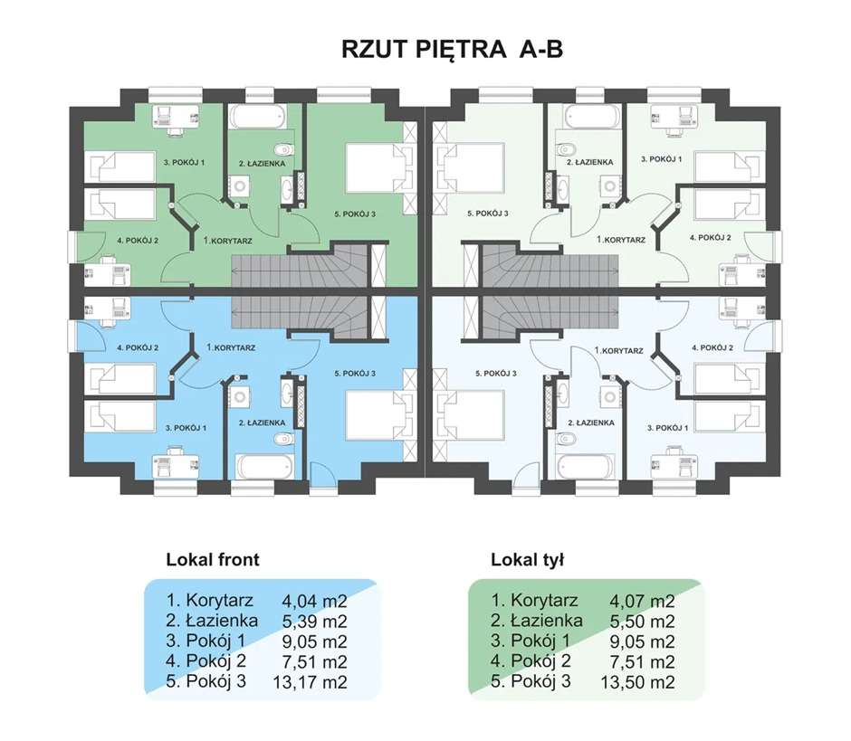 4 pokoje z ogrodem i dwoma miejscami postojowymi-9