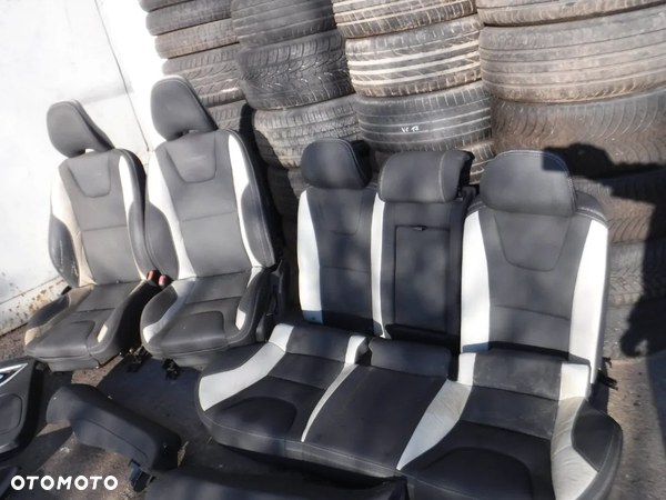 Volvo S60 II fotele skory siedzenia  R-Design R Design  kanapa - 2