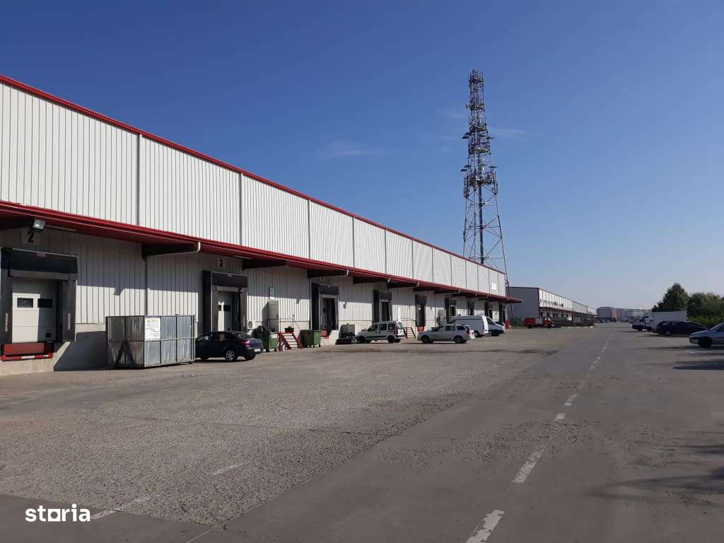 Inchiriere hala 1000 mp cu rafturi incluse, Bucuresti Vest - Imagine principală: 1/3