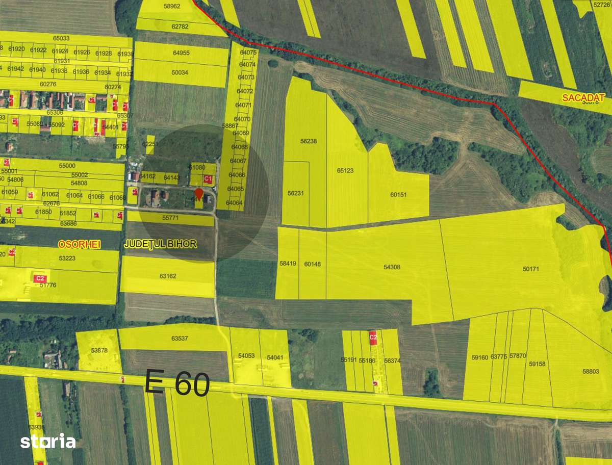Teren intravilan 496mp la Fughiu - Imagine principală: 2/5