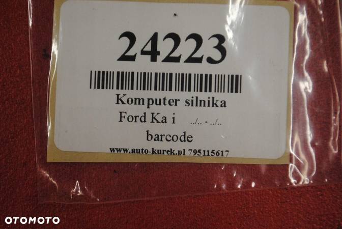 Ford Ka 1.3 Komputer Silnika S118685002E - 4