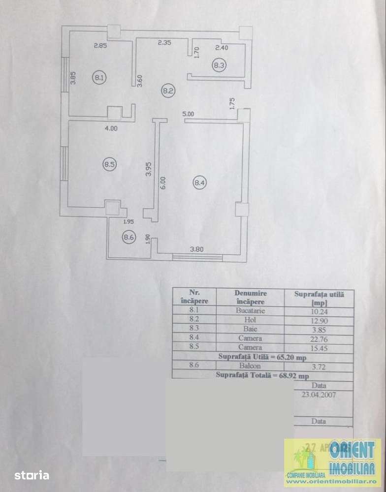 Mamaia, Dorna, apartament 2 camere, etaj 2, mobilat modern-18