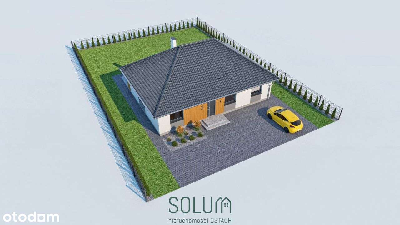 Parterowy 116,84M2 Wolnostojący Dom W Wilkowicach!-3