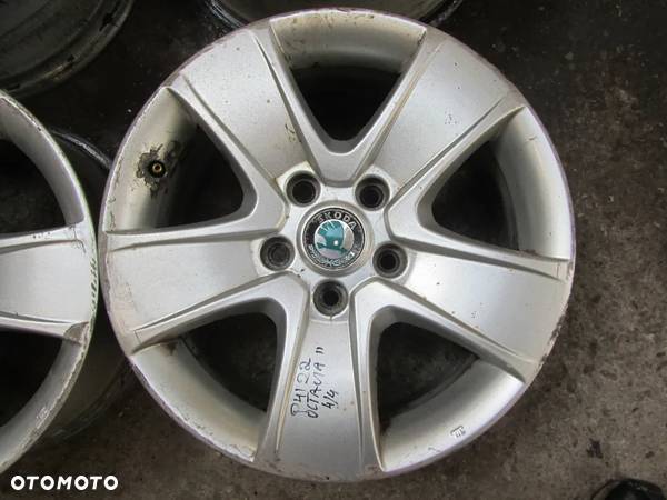 skoda octavia II alufelgi 5x112 16" - 5