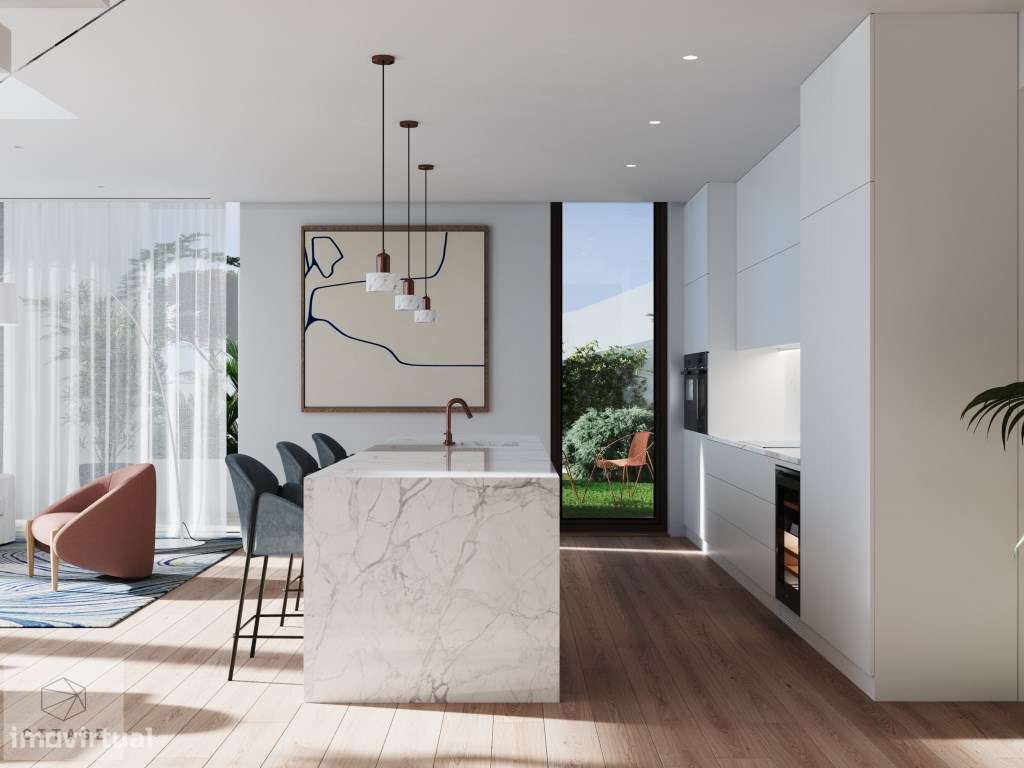 Moradia T4 com piscina e jardim-3