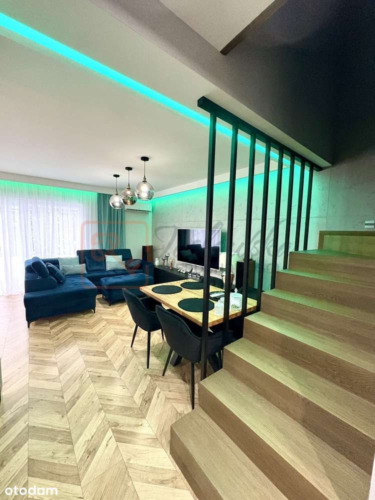 Nowoczesna szeregówka narożna 117 m² z ogrodem. - Pełny obrazek: 4/19