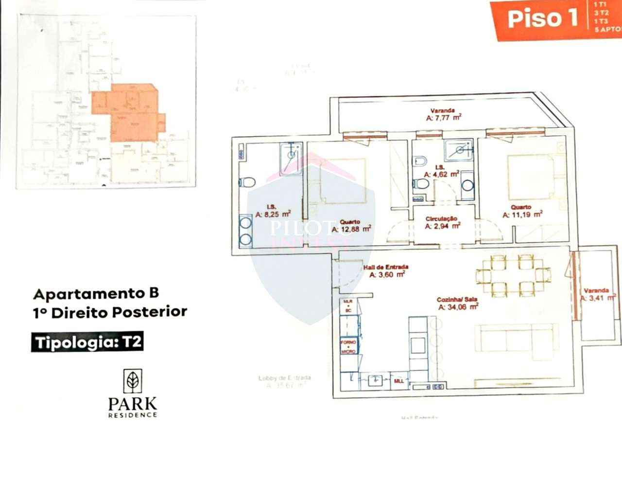 Apartamento T2 Venda-4