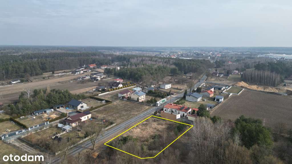 Działka budowlana w Przesiadłowie - Pełny obrazek: 3/4