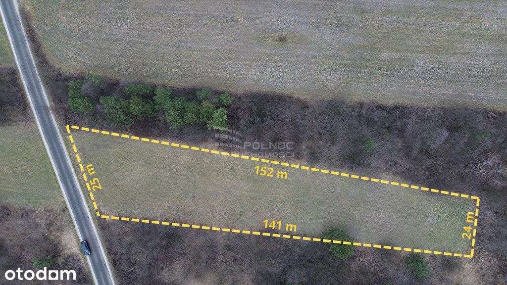 Działki budowlane Osiek 2454 m² i 3429 m² - Pełny obrazek: 4/5