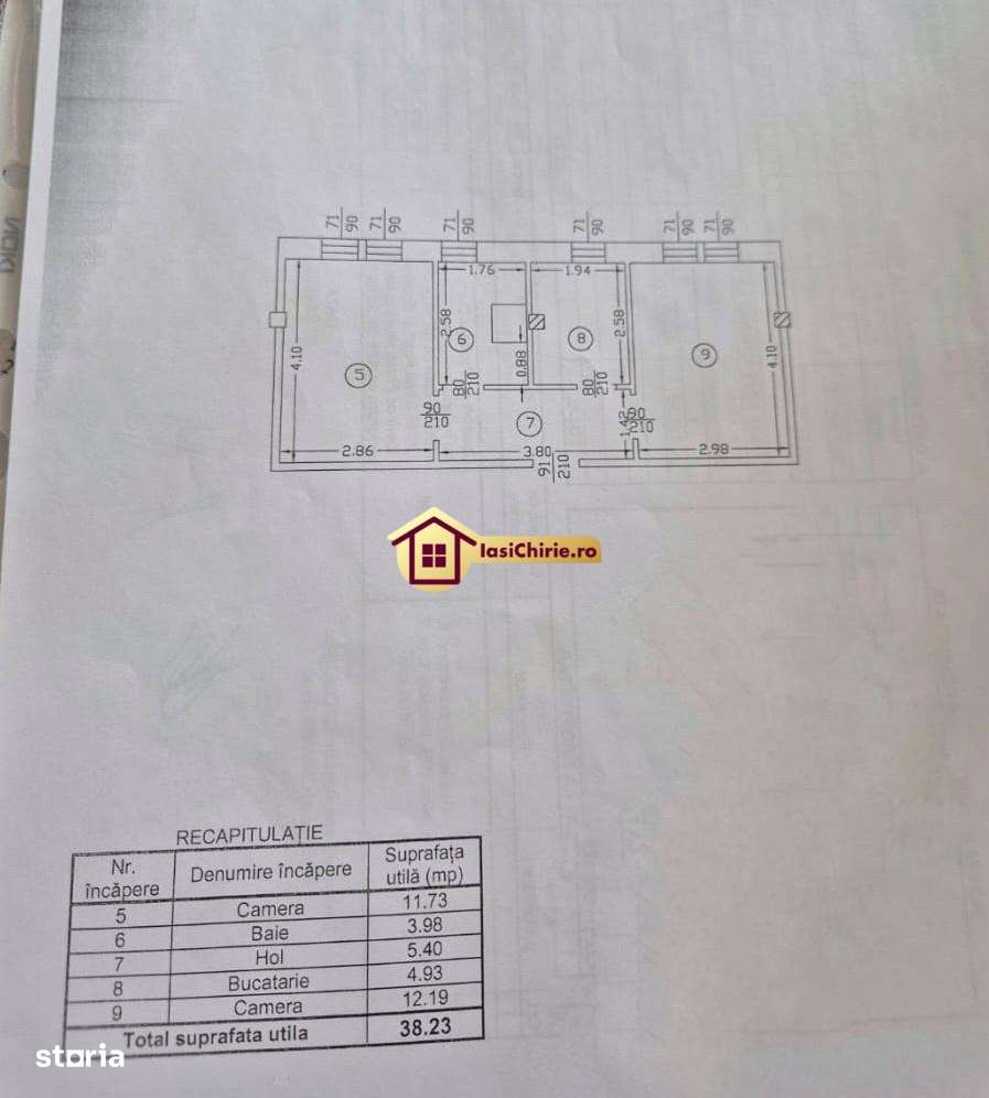 Apartament 2 camere Podul de Piatra-15