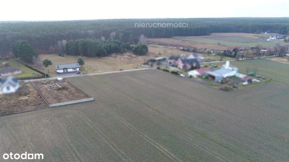 Działka rolno- budowlana tuż przy lesie