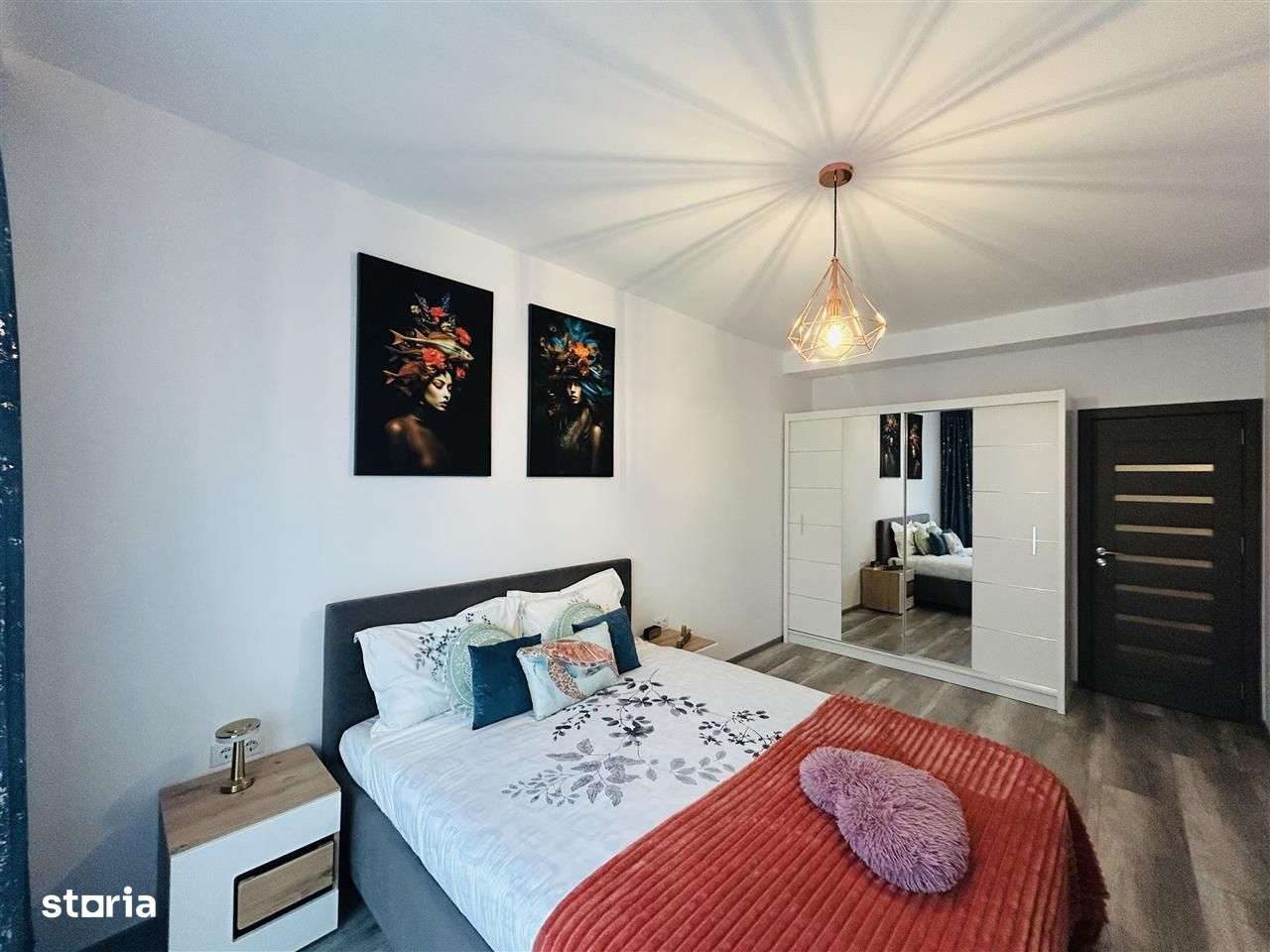 Ap cu 2 camere si gradina de 25 mp, 52 mp utili, mobilat si utilat - Imagine principală: 5/10