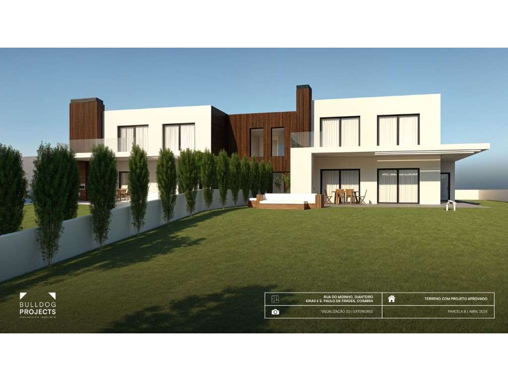 Parcela B | Terreno com projeto para Moradias T4-12