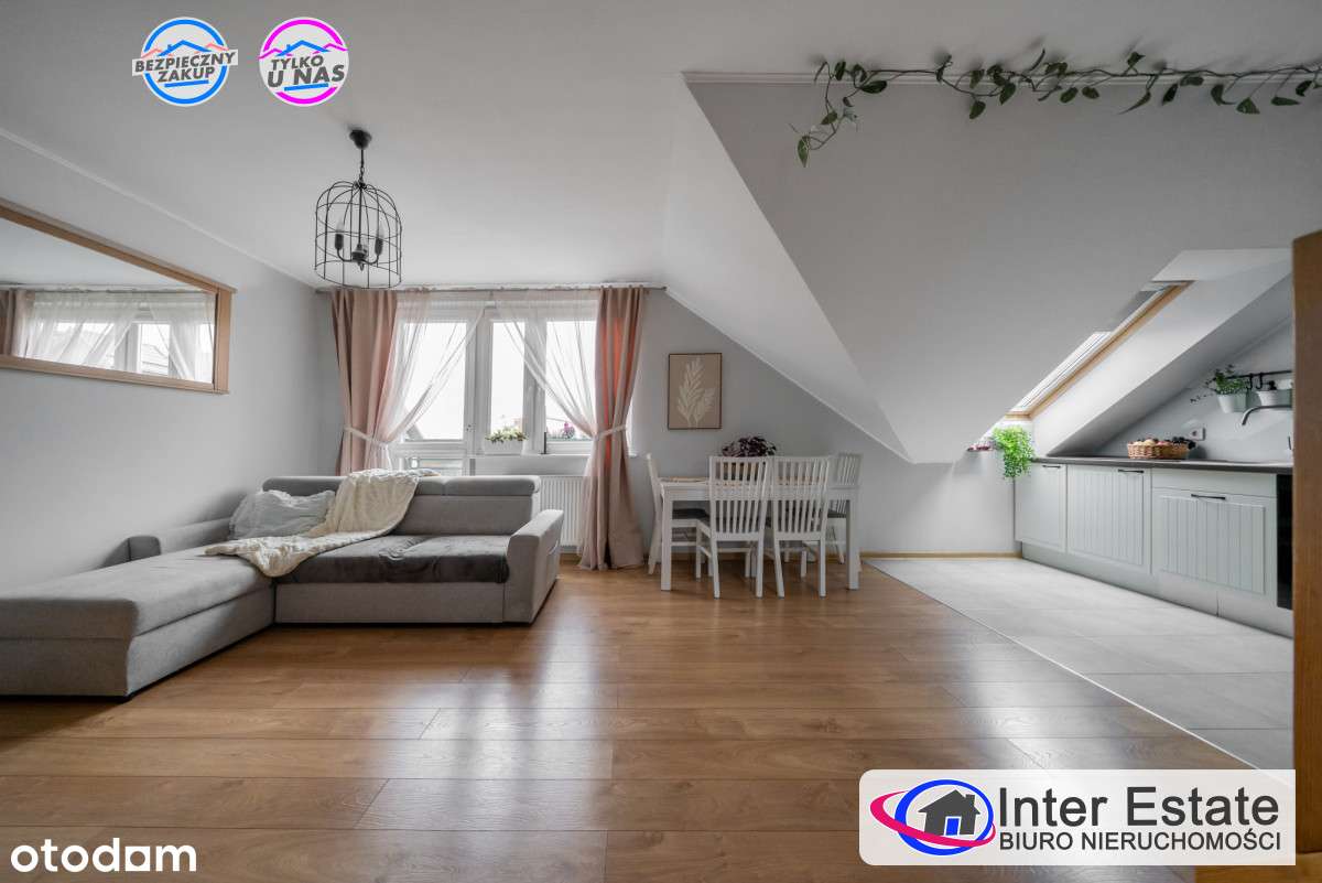 Dwupoziomowe | 3 pokoje + użytkowe poddasze-1