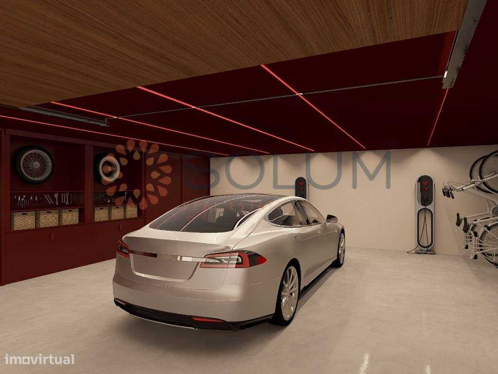 Moradia Contemporânea com Piscina e Design Moderno - Montijo-35