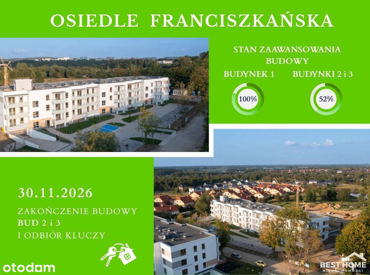 Nowe mieszkanie 4 pokoje, winda, balkon, garaż pod-4