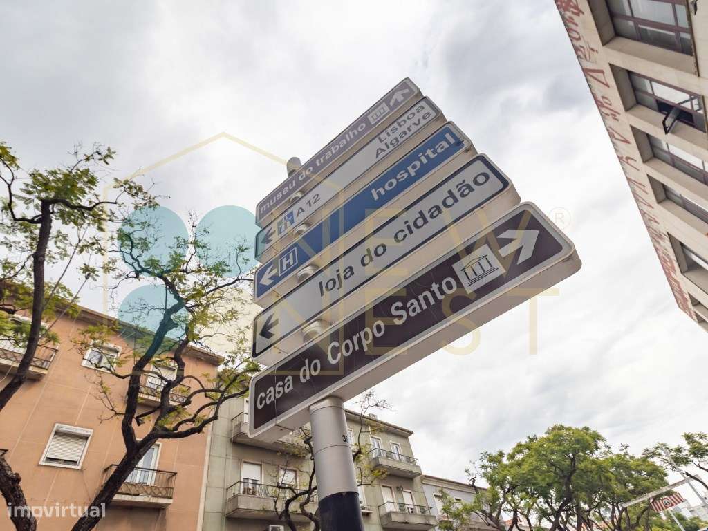 Escritório amplo com terraço de 77m2 na baixa de Setúbal, com possi...-38