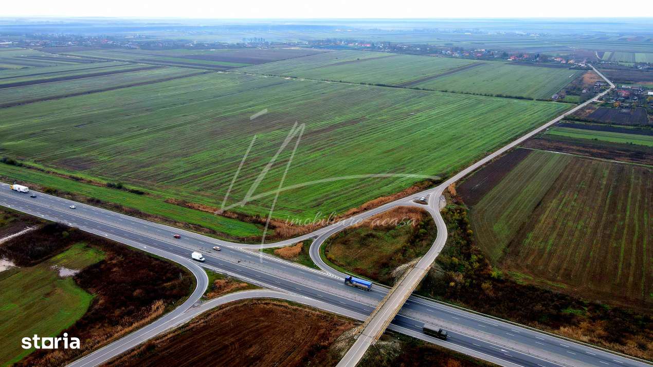 Teren intravilan curti-constructii, industrial, Autostrada A1 - km 62-6