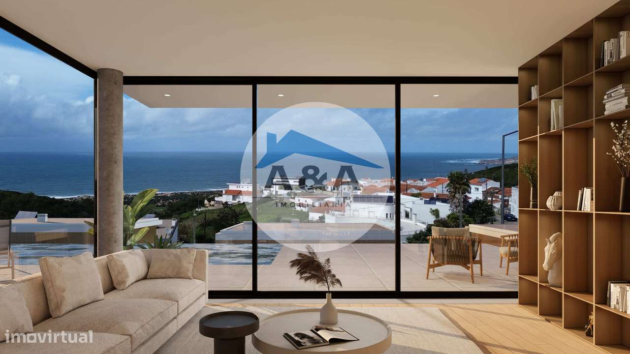 MORADIA T3 COM PISCINA, VISTA ÚNICA PARA O MAR-14