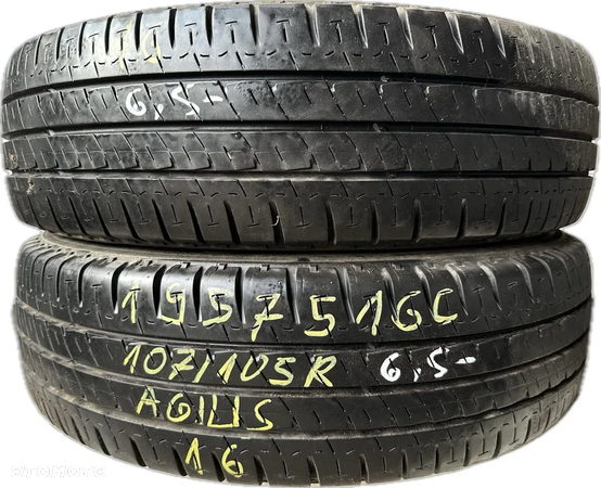 2 x 195/75R16C Michelin Agilis Opony Dostawcze - 1