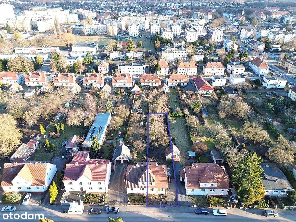 Prestiżowa, willowa część miasta. Idealne miejsce. Duża działka.-2