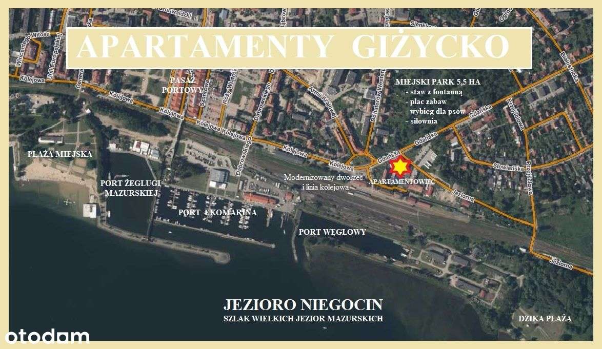 Giżycko - ul. Jeziorna 2/17 - 1 piętro - 45,36 m2 - Pełny obrazek: 2/20