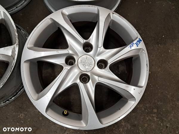 Peugeot 208 FELGI aluminiowe 15" 4x108 ET23 - 4