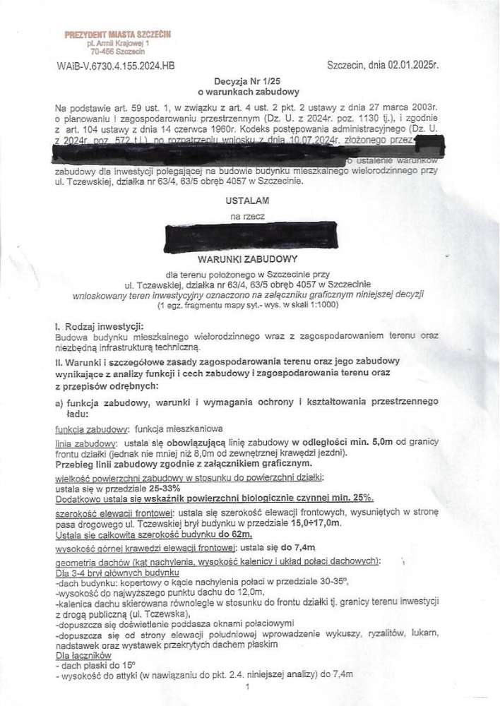 Bez Pośredników Szczecin Dąbie Działka na Sprzedaż - Pełny obrazek: 3/6