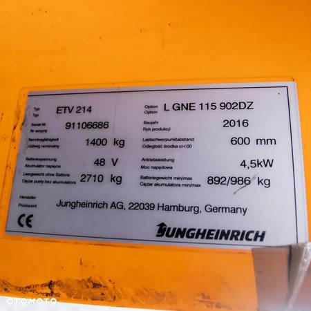 Jungheinrich ETV 214 - 12