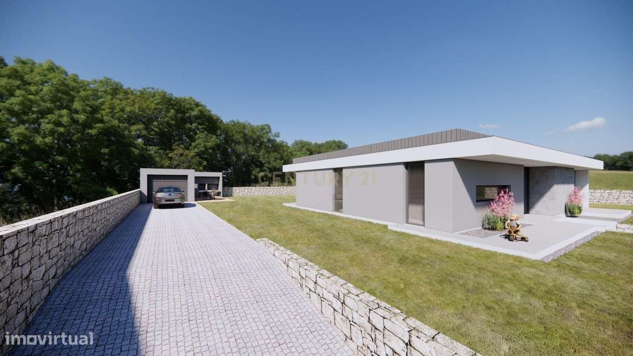 Moradia V3 Térrea Isolada em Castelões, Penafiel (Lote9) - Grande imagem: 2/4