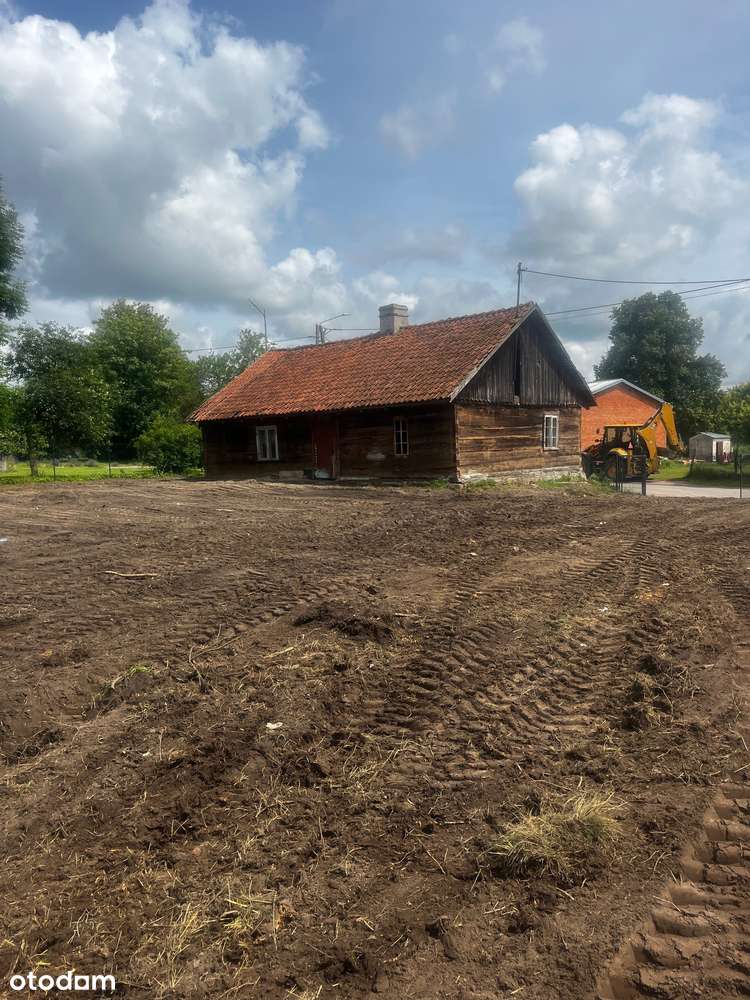 Dom wolnostojący niedaleko Elbląga z poddaszem użytkowym i ogrodem