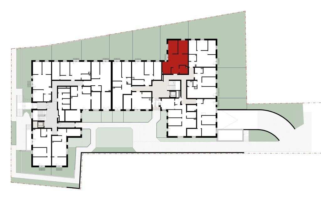 Kameralne Zawady - 60,97m2 z ogródkiem - Pełny obrazek: 2/6