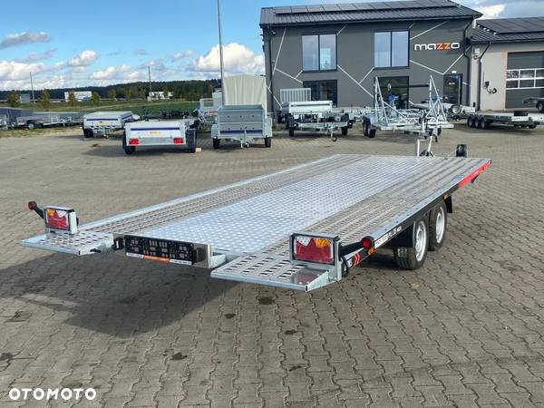 Lorries Dostawa laweta uchylna grawitacyjnie 500x201cm DMC3500kg LAMPY LED, platforma, wypełnienie z blachy alu - 12