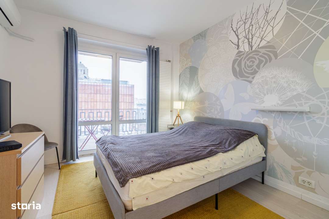 Apartament renovat complet, cu vedere spre ASE | Pta. Romana - Imagine principală: 3/12