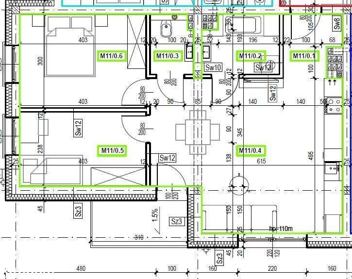 Wieliczka-mieszkanie 3 pokoje, balkon. - Pełny obrazek: 5/9