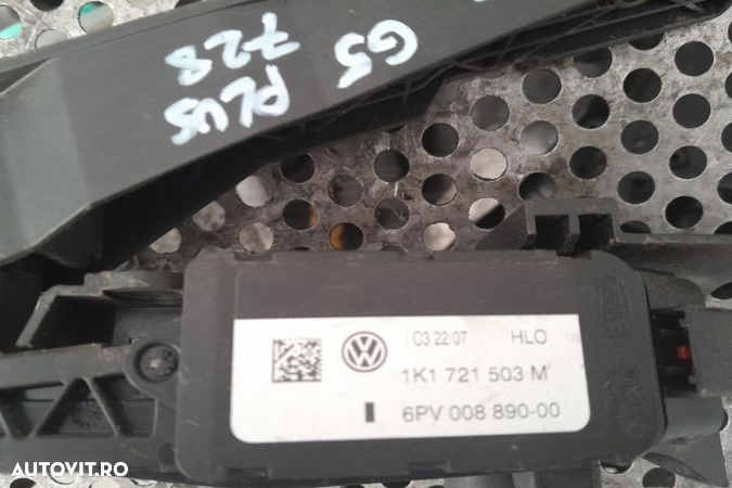 Pedala acceleratie 1K1721503M Volkswagen VW Golf 5  [din 2003 pana  2009] Plus minivan 1.6 MT (102 - 4