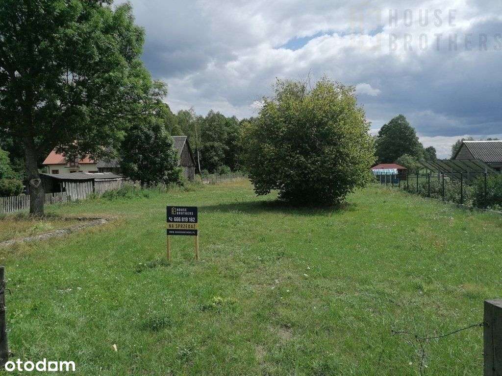 Działka po zabudowę w gm. Chorzele - Raszujka. - Pełny obrazek: 4/5