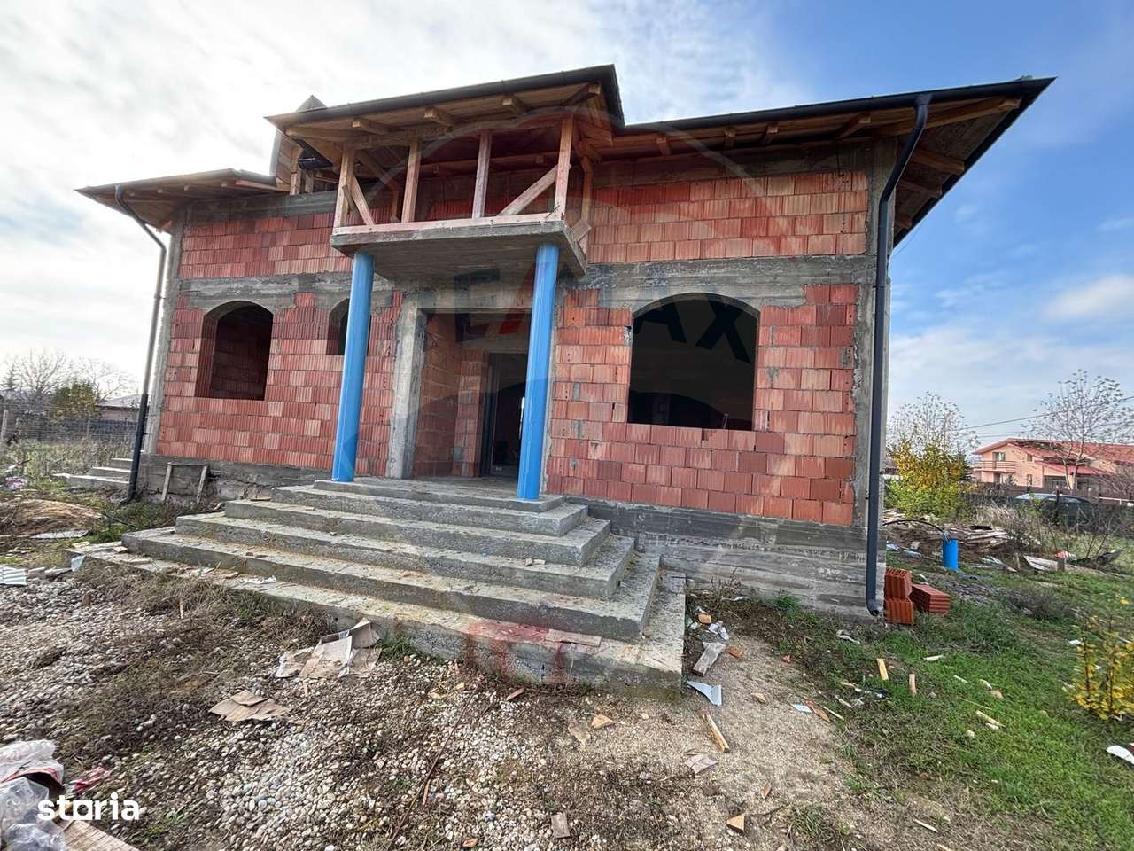 Vilă 190 mp utili, Buftea, teren 314 mp, la roșu sau la gata-9