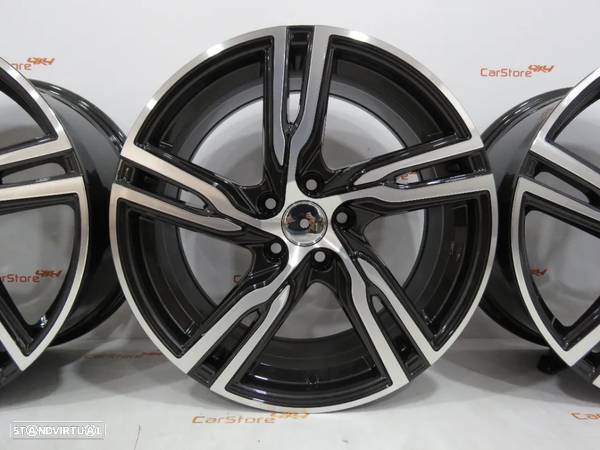 Jantes Volvo Look R Design 18 x 8 et48 5x108 Preto e polido - 3