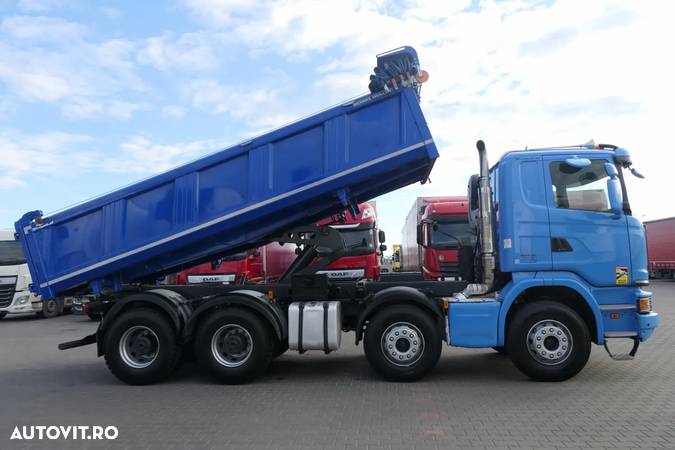 Scania G 410 / 8x4 / BASCULANTE 2 STR / MEILLER KIPPER / BORDMATIC / EURO 6 - 7